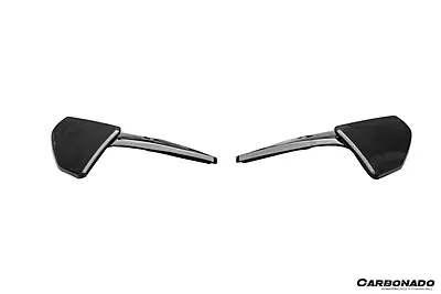 BMW X5 F15 MP Style Carbon Fiber Rear Cap Splitters (2014–2018, MT ONLY) BMW X5 F15 MP Style Carbon Fiber Rear Cap Splitters (2014–2018, MT ONLY)