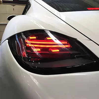 CLEARANCE: 718 Style Smoked LED Taillights for Porsche 987.2 Boxster & Cayman (2009–2012) CLEARANCE: 718 Style Smoked LED Taillights for Porsche 987.2 Boxster & Cayman (2009–2012)