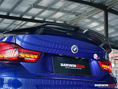 BKSS Style Carbon Fiber Trunk Spoiler Wing – BMW M4 F82 Coupe (2014–2020) BKSS Style Carbon Fiber Trunk Spoiler Wing – BMW M4 F82 Coupe (2014–2020)