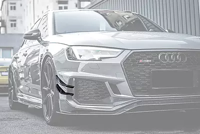 2017–2019 Audi RS4 B9 BKSS Style Carbon Fiber Front Canards | Aerodynamic Upgrade 2017–2019 Audi RS4 B9 BKSS Style Carbon Fiber Front Canards | Aerodynamic Upgrade