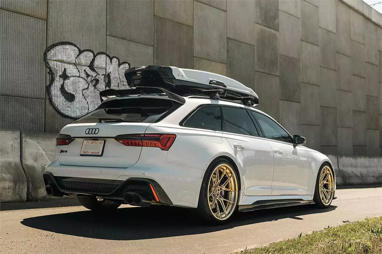 2019–2024 Audi RS6 C8 BKSS Style Carbon Fiber Roof Spoiler | Aggressive Rear Aero 2019–2024 Audi RS6 C8 BKSS Style Carbon Fiber Roof Spoiler | Aggressive Rear Aero