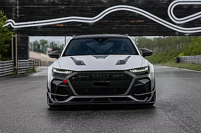 Audi RS6 Avant C8 & RS7 Quattro IMP Performance Carbon Fiber Front Bumper Audi RS6 Avant C8 & RS7 Quattro IMP Performance Carbon Fiber Front Bumper