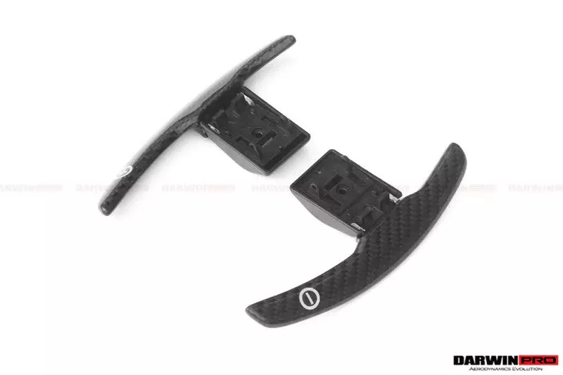 Dry Carbon Fiber Shift Paddles – BMW M3 F80/F81 & M4 F82/F83 (2014–2020) Dry Carbon Fiber Shift Paddles – BMW M3 F80/F81 & M4 F82/F83 (2014–2020)