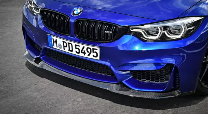 BMW F8X M3 / M4 M Performance Style Carbon Fiber Front Lower Lip Spoiler BMW F8X M3 / M4 M Performance Style Carbon Fiber Front Lower Lip Spoiler