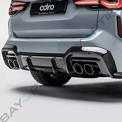ADRO Carbon Fiber Rear Diffuser for BMW F97 X3M LCI (2022–Present) ADRO Carbon Fiber Rear Diffuser for BMW F97 X3M LCI (2022–Present)