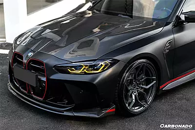 2021–2025 BMW M3 G80 / M4 G82 G83 CL Style Dry Carbon Fiber Front Lip 2021–2025 BMW M3 G80 / M4 G82 G83 CL Style Dry Carbon Fiber Front Lip