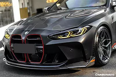 2021–2025 BMW M3 G80 / M4 G82 G83 CL Style Dry Carbon Fiber Front Lip 2021–2025 BMW M3 G80 / M4 G82 G83 CL Style Dry Carbon Fiber Front Lip