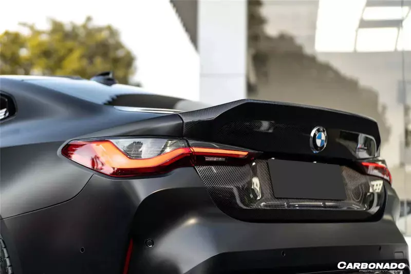 2021-UP BMW M4 G82 Coupe CS Style Polished Dry Double Carbon Fiber Trunk 2021-UP BMW M4 G82 Coupe CS Style Polished Dry Double Carbon Fiber Trunk