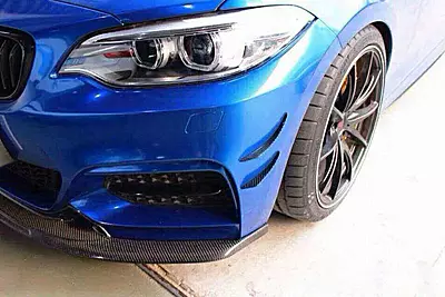 BMW 2 Series F22 & F23 EXOT Style Front Canards β M-Tech Only (2014β2021) BMW 2 Series F22 & F23 EXOT Style Front Canards β M-Tech Only (2014β2021)