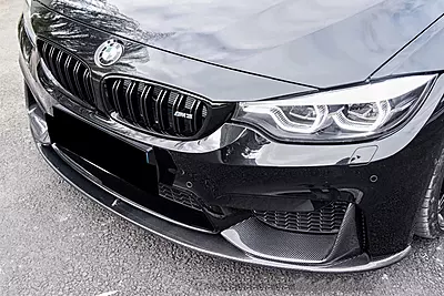 BMW M3 F80 / M4 F82 MP Style Carbon Fiber Front Lip (2014–2020) BMW M3 F80 / M4 F82 MP Style Carbon Fiber Front Lip (2014–2020)