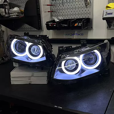 Pre-Built Round Ring Headlights – LCI E92/E93 3 Series Coupe & Convertible (2011–2013) Pre-Built Round Ring Headlights – LCI E92/E93 3 Series Coupe & Convertible (2011–2013)