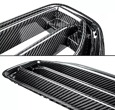 BMW G87 M2 Alpha-N Style Dry Carbon Fiber Front Grille (2023-2024) BMW G87 M2 Alpha-N Style Dry Carbon Fiber Front Grille (2023-2024)