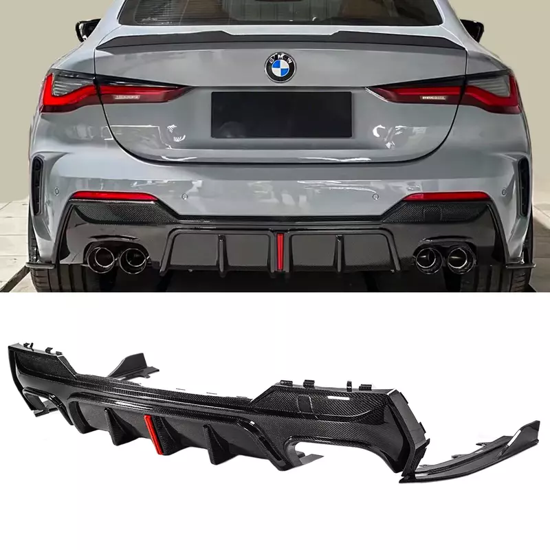 BMW G22/G23 Carbon Fiber Rear Diffuser (2021–2023) BMW G22/G23 Carbon Fiber Rear Diffuser (2021–2023)