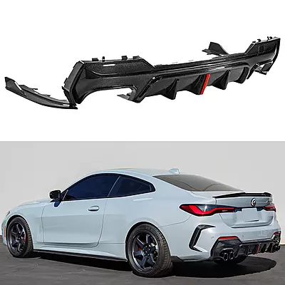 BMW G22/G23 Carbon Fiber Rear Diffuser (2021–2023) BMW G22/G23 Carbon Fiber Rear Diffuser (2021–2023)
