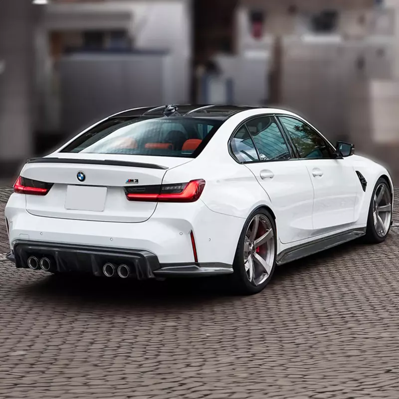 CLEARANCE – BMW G80 M3 3D Design Style Carbon Fiber Diffuser (2021–2025)