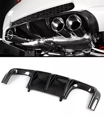 V Style Carbon Fiber Rear Diffuser for BMW E92/E93 M3 (2008–2013) V Style Carbon Fiber Rear Diffuser for BMW E92/E93 M3 (2008–2013)