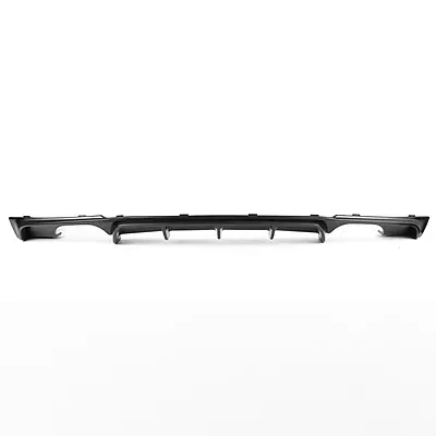 Satin Black Rear Diffuser – BMW 3 Series F30 (2012–2018, M-Sport Only)