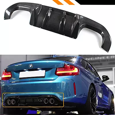 BMW F87 M2 / M2 Competition Carbon Fiber Rear Diffuser BMW F87 M2 / M2 Competition Carbon Fiber Rear Diffuser