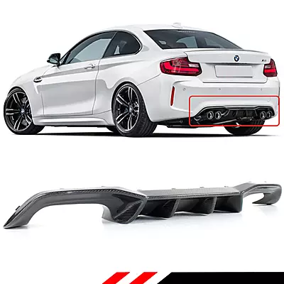 BMW F87 M2 / M2 Competition Carbon Fiber Rear Diffuser BMW F87 M2 / M2 Competition Carbon Fiber Rear Diffuser