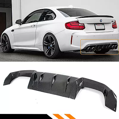 BMW F87 M2 / M2 Competition Carbon Fiber Rear Diffuser (2016–2021) BMW F87 M2 / M2 Competition Carbon Fiber Rear Diffuser (2016–2021)