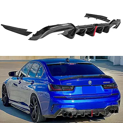 BMW G20 3 Series Carbon Fiber Diffuser (2019-2022) BMW G20 3 Series Carbon Fiber Diffuser (2019-2022)