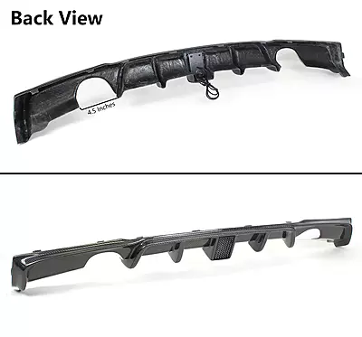 BMW F30 3 Series Satin Black Rear Diffuser (2012–2018) BMW F30 3 Series Satin Black Rear Diffuser (2012–2018)