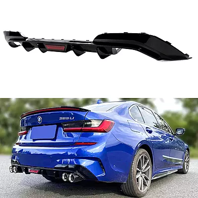 BMW G20 3 Series Glossy Black Diffuser (2019–2022) BMW G20 3 Series Glossy Black Diffuser (2019–2022)