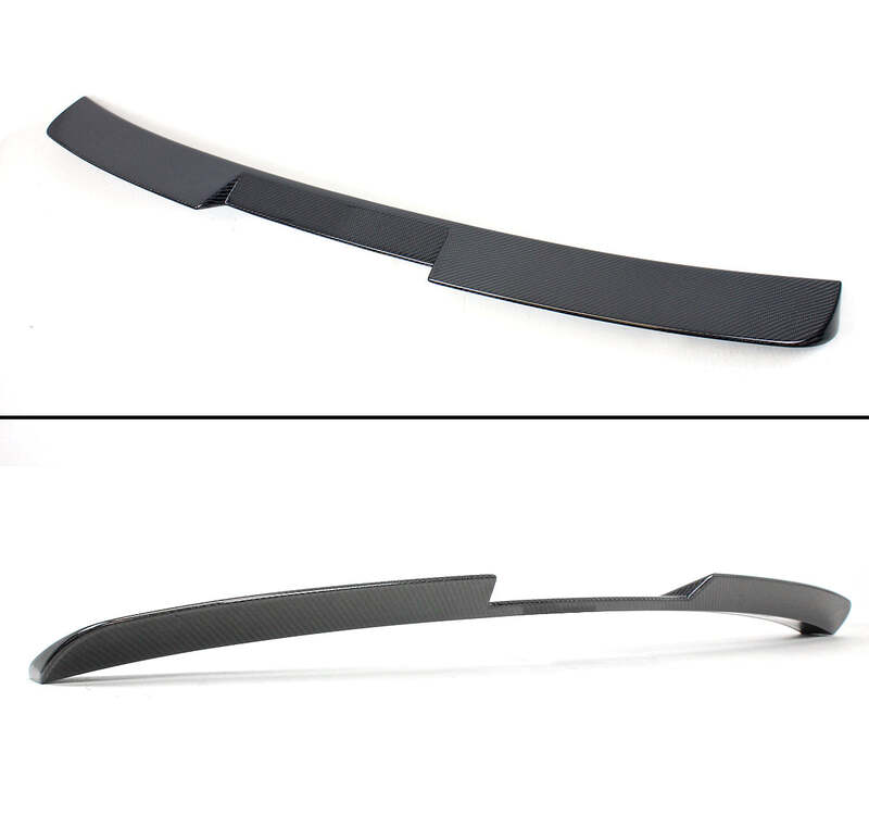 BMW F80 M3 / F30 328i V3 High Kick Carbon Fiber Rear Window Roof Spoiler BMW F80 M3 / F30 328i V3 High Kick Carbon Fiber Rear Window Roof Spoiler