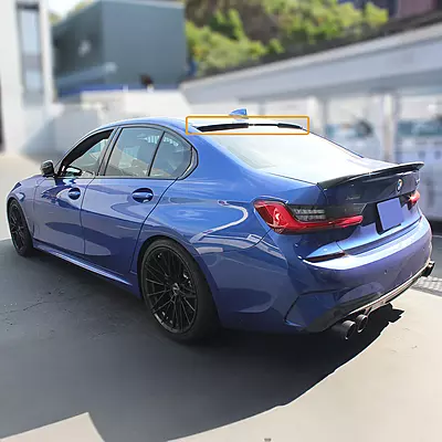 BMW G80 M3 & G20 3 Series Carbon Fiber Roof Spoiler (2019+) BMW G80 M3 & G20 3 Series Carbon Fiber Roof Spoiler (2019+)