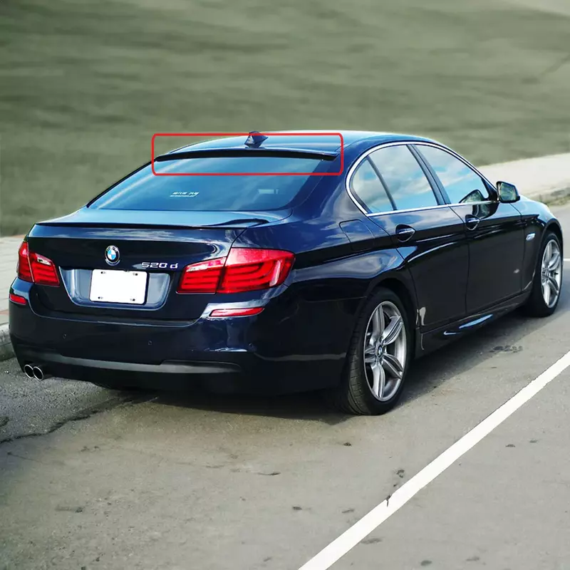 BMW F10/F11 5 Series Roof Spoiler – Carbon Fiber (2011–2016)
