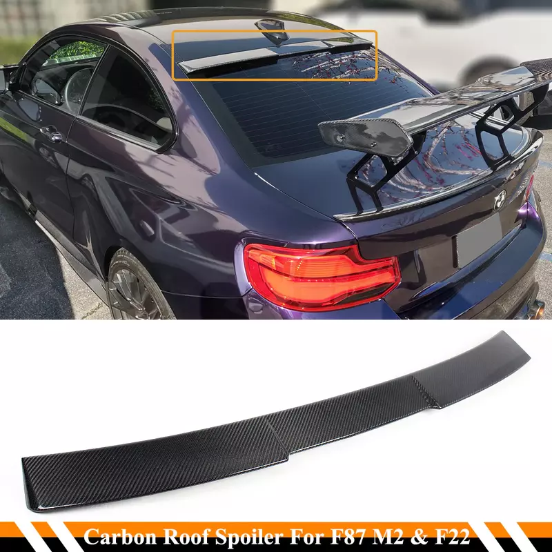 BMW F22 2 Series Carbon Fiber Roof Spoiler (2014–2021) BMW F22 2 Series Carbon Fiber Roof Spoiler (2014–2021)