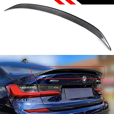 BMW G80 M3 & G20 3 Series M Performance Style Carbon Fiber Rear Spoiler (2020+) BMW G80 M3 & G20 3 Series M Performance Style Carbon Fiber Rear Spoiler (2020+)