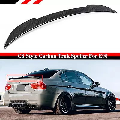 CS Style Carbon Fiber Spoiler for BMW E90 3 Series Sedan CS Style Carbon Fiber Spoiler for BMW E90 3 Series Sedan