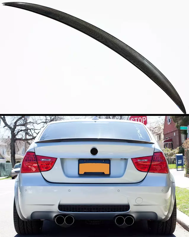 Carbon Fiber Spoiler for BMW E90 3 Series Sedan Carbon Fiber Spoiler for BMW E90 3 Series Sedan
