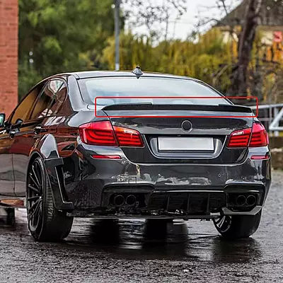 BMW F10/F11 5 Series Trunk Spoiler – Carbon Fiber BMW F10/F11 5 Series Trunk Spoiler – Carbon Fiber