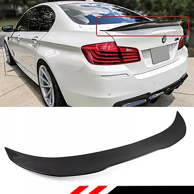 BMW F10/F11 5 Series Carbon Fiber Trunk Spoiler (2011–2016) BMW F10/F11 5 Series Carbon Fiber Trunk Spoiler (2011–2016)