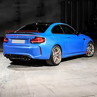 BMW F22 2 Series Carbon CS Style Rear Spoiler (2014–2021) BMW F22 2 Series Carbon CS Style Rear Spoiler (2014–2021)
