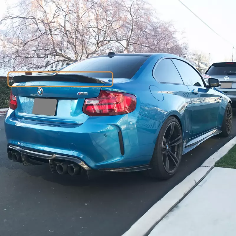 BMW F22 2 Series Carbon Fiber Rear Spoiler (2014–2021) BMW F22 2 Series Carbon Fiber Rear Spoiler (2014–2021)