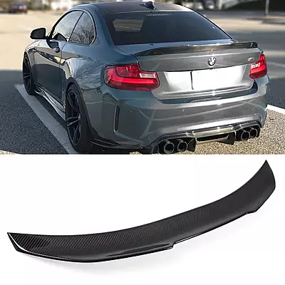 BMW F22 2 Series Carbon Fiber Rear Spoiler (2014–2021) BMW F22 2 Series Carbon Fiber Rear Spoiler (2014–2021)