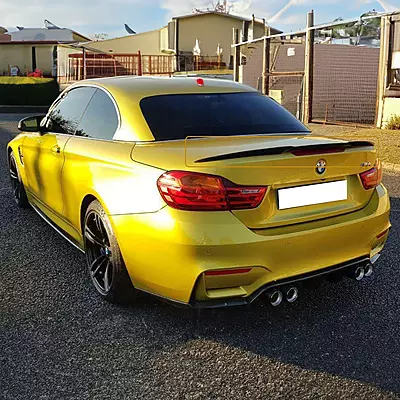 BMW F33 4 Series Carbon Fiber Trunk Spoiler BMW F33 4 Series Carbon Fiber Trunk Spoiler