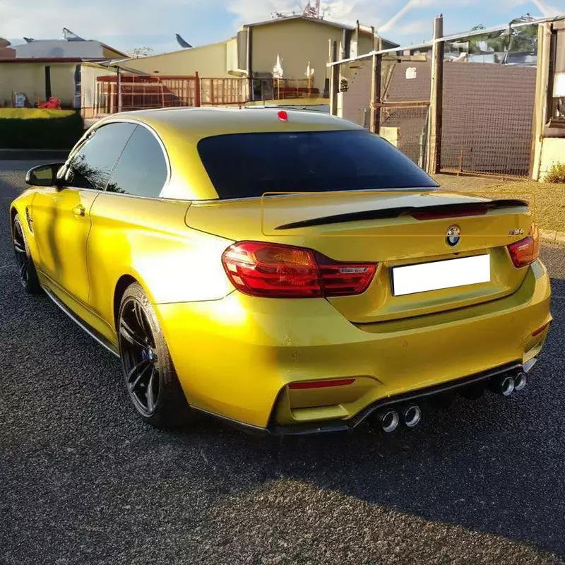 BMW F33 4 Series Carbon Fiber Trunk Spoiler BMW F33 4 Series Carbon Fiber Trunk Spoiler