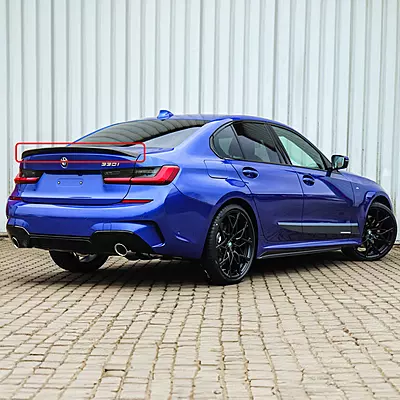 BMW G80 M3 & G20 3 Series M Performance Style Gloss Black Rear Spoiler (2020+)