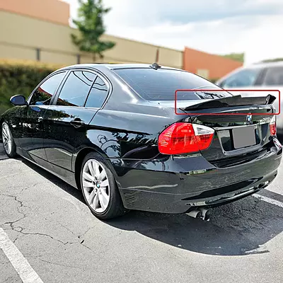 Carbon Fiber Spoiler for BMW E90 3 Series Sedan (2006–2011) Carbon Fiber Spoiler for BMW E90 3 Series Sedan (2006–2011)