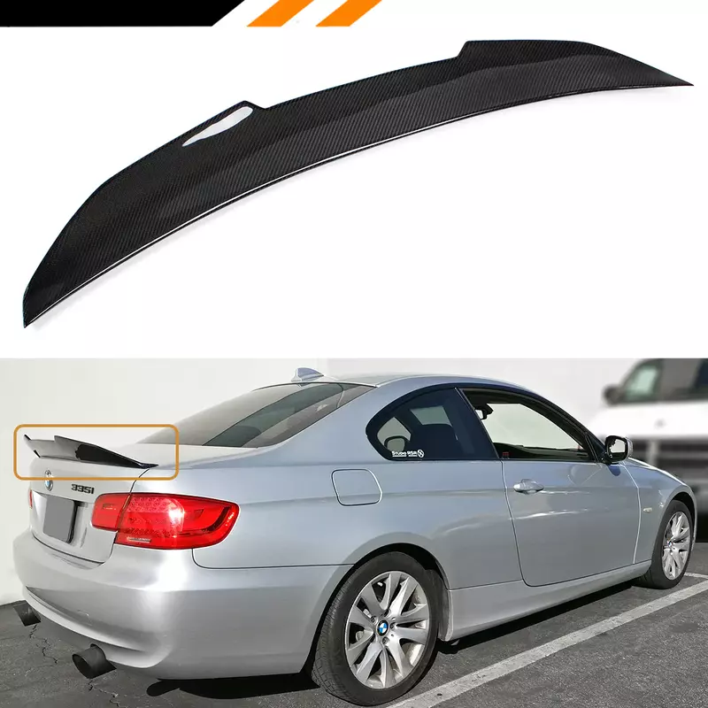 Carbon Fiber Spoiler for BMW E92 3 Series Coupe (2006–2012) Carbon Fiber Spoiler for BMW E92 3 Series Coupe (2006–2012)