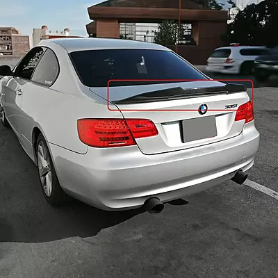 Carbon Fiber Spoiler for BMW E92 3 Series Coupe (2006–2012) Carbon Fiber Spoiler for BMW E92 3 Series Coupe (2006–2012)