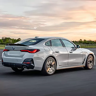 BMW G26 4 Series High Kick Carbon Fiber Trunk Spoiler (2021–2023) BMW G26 4 Series High Kick Carbon Fiber Trunk Spoiler (2021–2023)