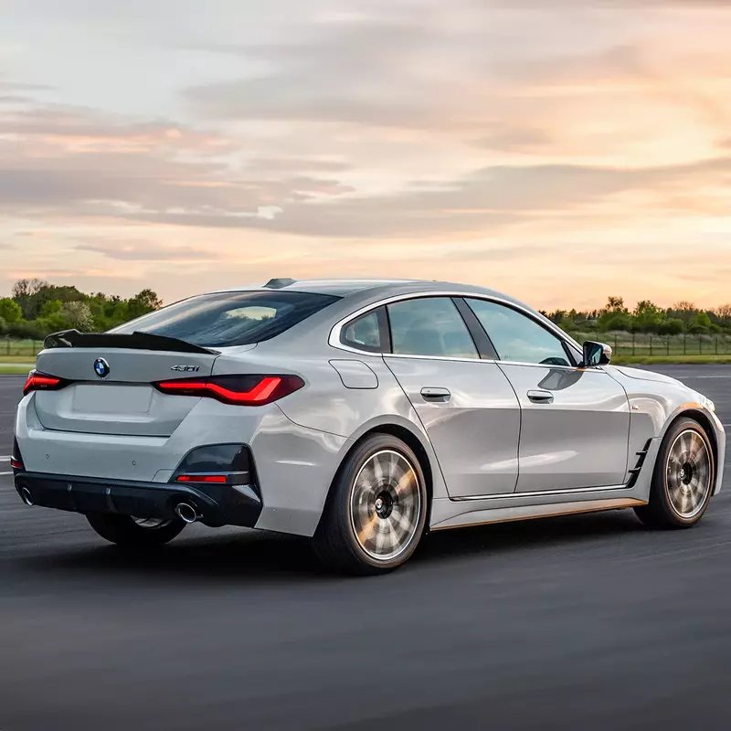 BMW G26 4 Series High Kick Carbon Fiber Trunk Spoiler (2021–2023) BMW G26 4 Series High Kick Carbon Fiber Trunk Spoiler (2021–2023)
