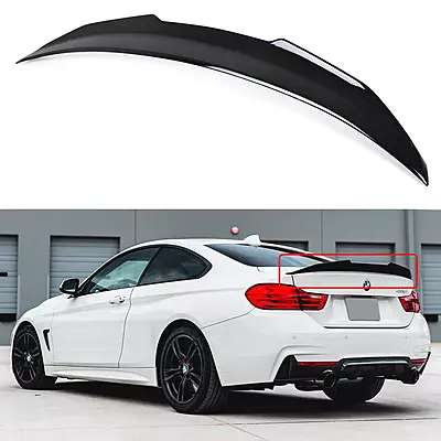 BMW F32 4 Series Glossy Black Trunk Spoiler | 2014–2020 BMW F32 4 Series Glossy Black Trunk Spoiler | 2014–2020