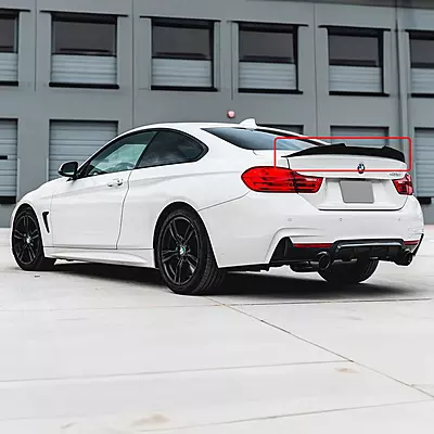 BMW F32 4 Series Glossy Black Trunk Spoiler | 2014–2020 BMW F32 4 Series Glossy Black Trunk Spoiler | 2014–2020