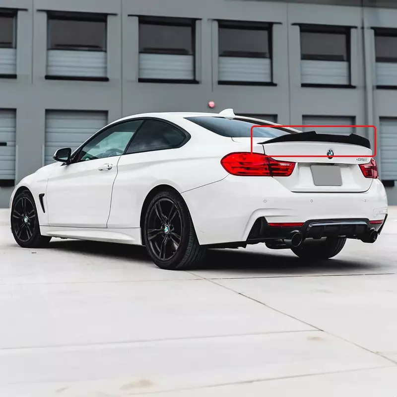 BMW F32 4 Series Glossy Black Trunk Spoiler | 2014–2020 BMW F32 4 Series Glossy Black Trunk Spoiler | 2014–2020